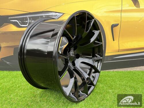 Ratlankis R20x9  5X115  ET  20  71.5  A8872  (BY1523)  Black (BL)  For DODGE  (Z1)  (Front+Rear)