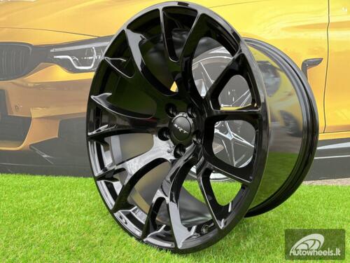 Ratlankis R20x9  5X115  ET  20  71.5  A8872  (BY1523)  Black (BL)  For DODGE  (Z1)  (Front+Rear)