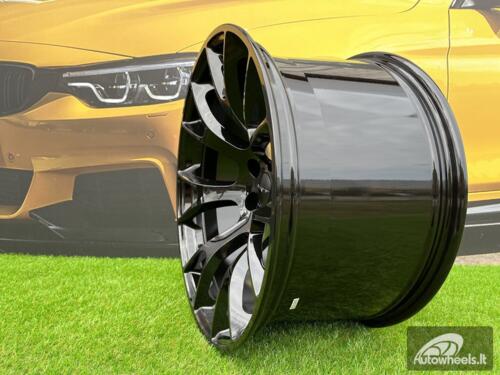 Ratlankis R20x9  5X115  ET  20  71.5  A8872  (BY1523)  Black (BL)  For DODGE  (Z1)  (Front+Rear)