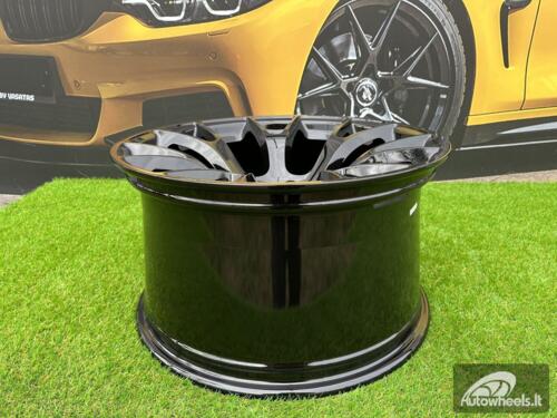 Ratlankis R20x9  5X115  ET  20  71.5  A8872  (BY1523)  Black (BL)  For DODGE  (Z1)  (Front+Rear)