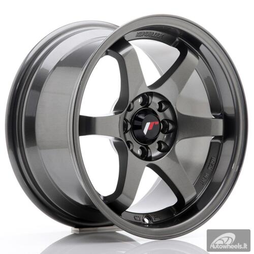 JR Wheels JR3 15x8 ET25 4x100/114 Gun Metal