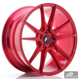 JR Wheels JR21 19x8,5 ET35 5x120 Platinum Red