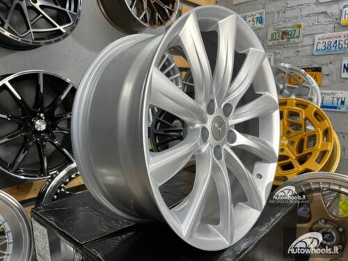 Ratlankis Tesla Model 3 Turbine style 19X8.5J 5X114.3 ET35 64.1 Silver