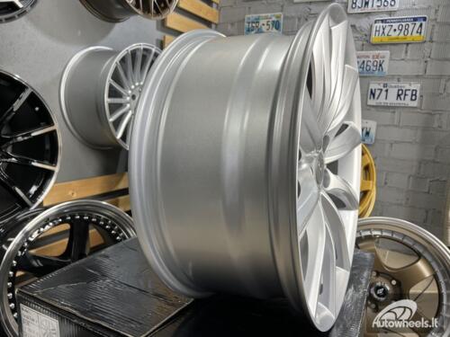 Ratlankis Tesla Model 3 Turbine style | R19X8.5J 5X114.3 ET35 64.1 Silver