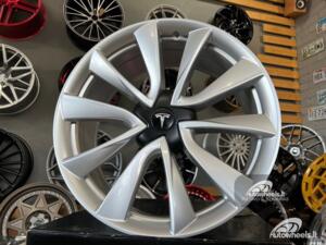 Ratlankis Tesla Model 3 Stiletto sport style 19X8.5J 5X114.3 ET35 64.1 Silver