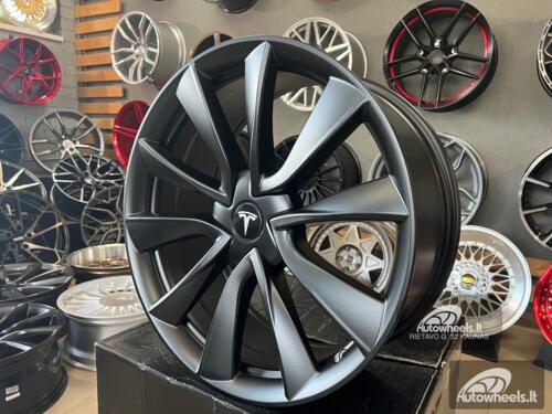 Ratlankis Tesla Model 3 Stiletto sport style 19X8.5J 5X114.3 ET35 64.1 Satin black