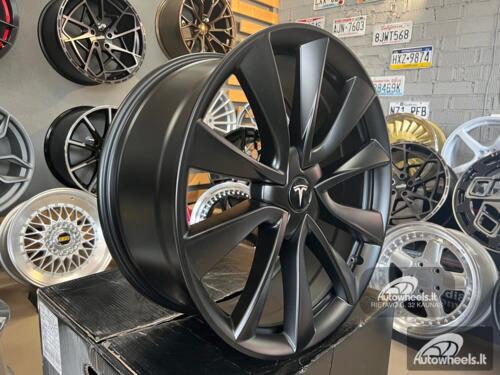 Ratlankis Tesla Model 3 Stiletto sport style 19X8.5J 5X114.3 ET35 64.1 Satin black