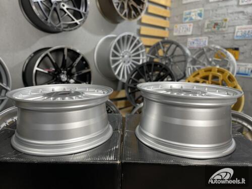 Ratlankis Alpina 3 series styling 18X8J 4X100/4X114.3 ET28 57.1 Silver