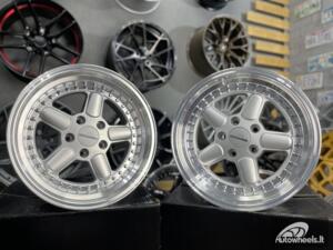Ratlankis AC Schnitzer Style RH XD 17X10J 5X120 ET20 74.1 Silver with polished lip