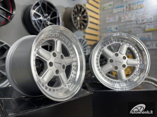Ratlankis AC Schnitzer Style RH XD 17X10J 5X120 ET20 74.1 Silver with polished lip