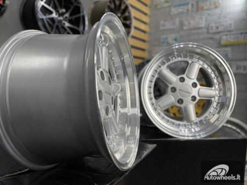 Ratlankis AC Schnitzer Style RH XD 17X10J 5X120 ET20 74.1 Silver with polished lip