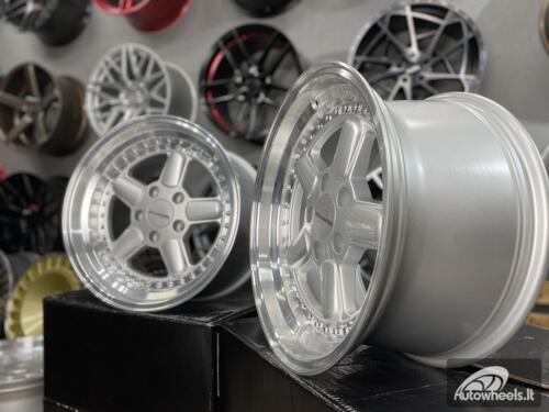 Ratlankis AC Schnitzer Style RH XD 17X10J 5X120 ET20 74.1 Silver with polished lip