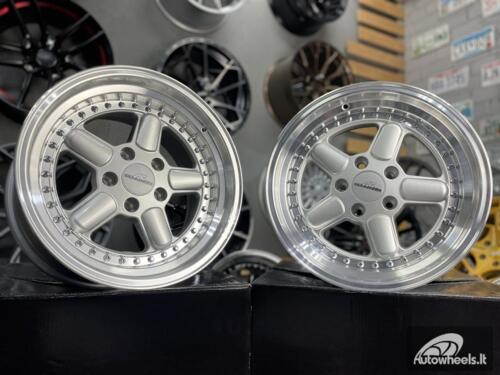 Ratlankis AC Schnitzer Style RH XD 17X10J 5X120 ET20 74.1 Silver with polished lip