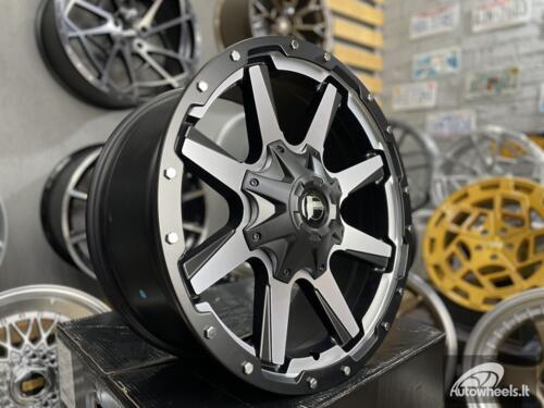 Ratlankis 4x4 Gustof F150 Navigator Off road style 20X9J 6X135 ET10 87.1 Black polished with machined face