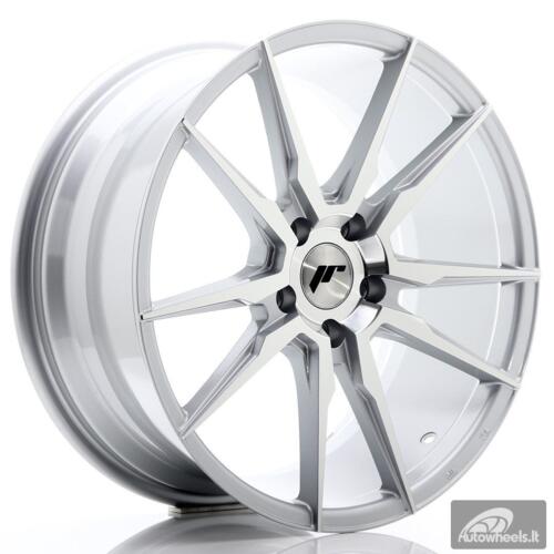 JR Wheels JR21 19x8,5 ET40 5x108 Silver Machined Face