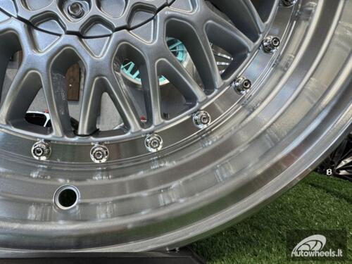 JR Wheels JR9 16x8 ET25 4x100/108 Silver w/Machined Lip+Silver Rivets