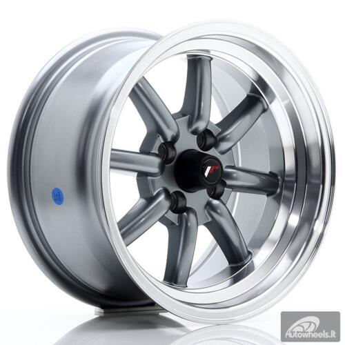 JR Wheels JR19 15x8 ET20 4x100 Gun Metal