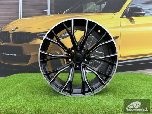 Ratlankis Omni 8,5X19 5X120 ET30 72,56 Black Milling