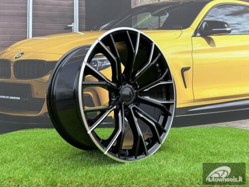 Ratlankis Omni 8,5X19 5X120 ET30 72,56 Black Milling