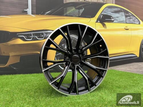 Ratlankis Omni 8,5X19 5X120 ET30 72,56 Black Milling