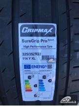 Padanga Gripmax SureGrip Pro Sport R22 285/40