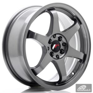 JR Wheels JR3 17x7 ET25 4x100/108 Gun Metal