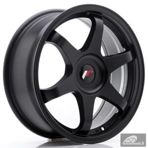 JR Wheels JR3 17x7 ET35-42 BLANK Matt Black