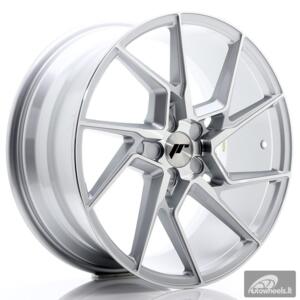 JR Wheels JR33 19x8,5 ET20-48 5H BLANK Silver Machined Face