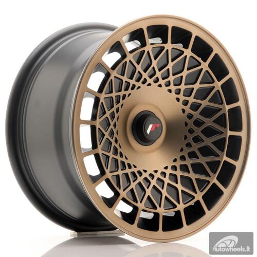 JR Wheels JR14 15x8 ET20-25 Blank Black Bronze Finish