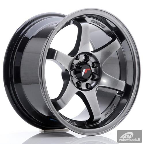 JR Wheels JR3 15x8 ET25 4x100/108 Hyper Black