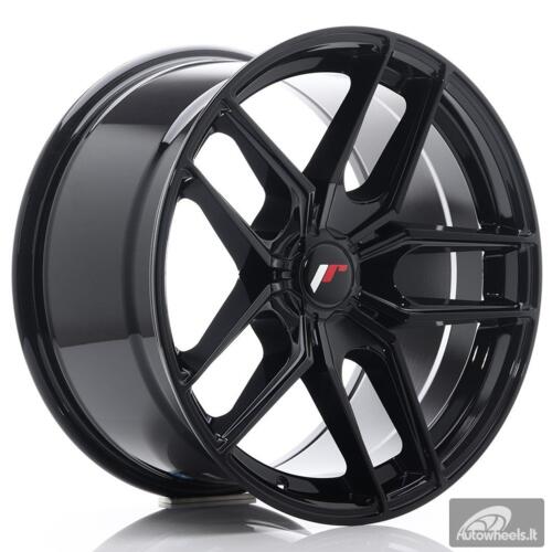 JR Wheels JR25 18x9,5 ET20-40 5H BLANK Gloss Black