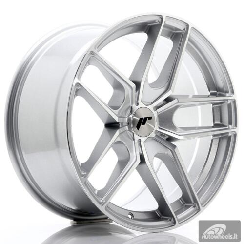 JR Wheels JR25 18x9,5 ET20-40 5H BLANK Silver Machined Face