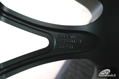 Ratlankis R20x11  5X115  ET  18  71.5  B5054  Black Half Matt (BLHM)  For RACIN  (K2+P)  (DODGE (Rear+Front))