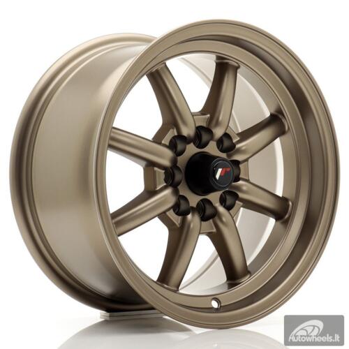 JR Wheels JR19 15x8 ET20 4x100/114 Matt Bronze