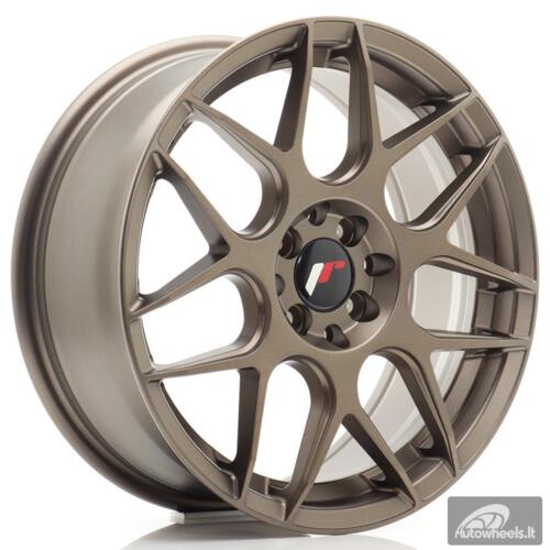 JR Wheels JR18 17x7 ET40 4x100/114 Matt Bronze