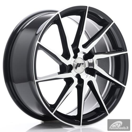 JR Wheels JR36 19x8,5 ET20-50 5H BLANK Gloss Black Machined Face