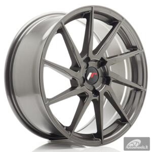 JR Wheels JR36 19x8,5 ET20-50 5H BLANK Hyper Gray