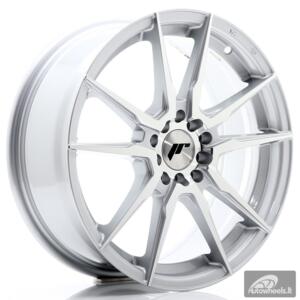 JR Wheels JR21 17x7 ET40 5x100/114 Silver Machined