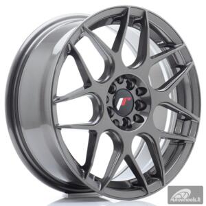 JR Wheels JR18 17x7 ET40 5x108/112 Hyper Gray