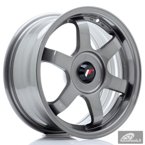 JR Wheels JR3 15x7 ET35-42 BLANK Gun Metal