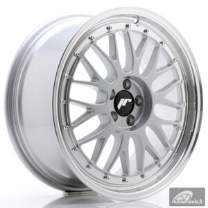 JR Wheels JR23 18x8 ET35 5x100 Hyper Silver w/Machined Lip