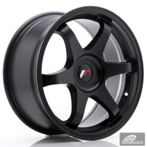 JR Wheels JR3 17x8 ET35 BLANK Matt Black