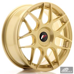 JR Wheels JR18 17x7 ET20-40 Blank Gold