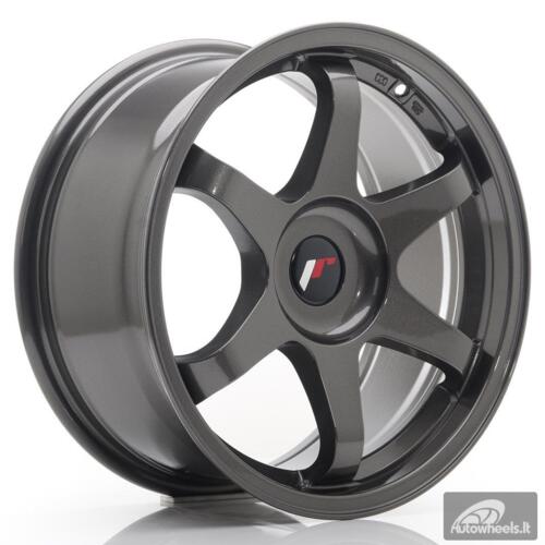 JR Wheels JR3 17x8 ET35 BLANK Hyper Gray