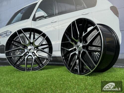JR Wheels JR28 17x7 ET40 4x100 Gloss Black Machined Face