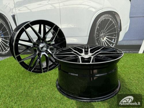 JR Wheels JR28 17x7 ET40 4x100 Gloss Black Machined Face