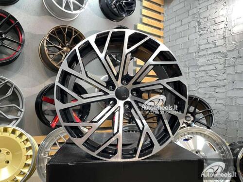 Ratlankis Audi Reger S8 style 19X8.J 5X112 ET35 66.45 Black diamond