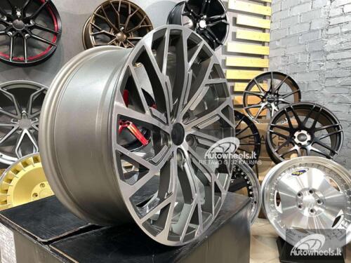 Ratlankis Audi Reger S8 style 19X8.5J 5X112 ET35 66.45 Titanium grey diamond