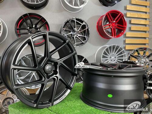 Ratlankis Tesla T-evo Forged Line R20X10J 5X114.3 ET40 64.1 Satin Black (Tesla model 3-Y)