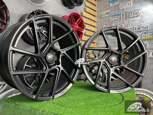 Ratlankis Tesla T-evo Forged Line R21X9.5J 5X114.3 ET32 64.1 Satin Black (Tesla model Y)